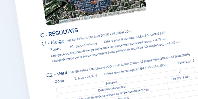 Ombrières PV optimise les sections des poteaux, traverses et bracons en fonction de la géométrie