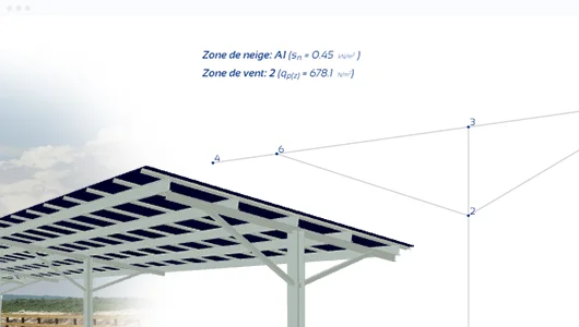 Screenshot of PV-Shelters with the budget spreadsheet for preliminary studies